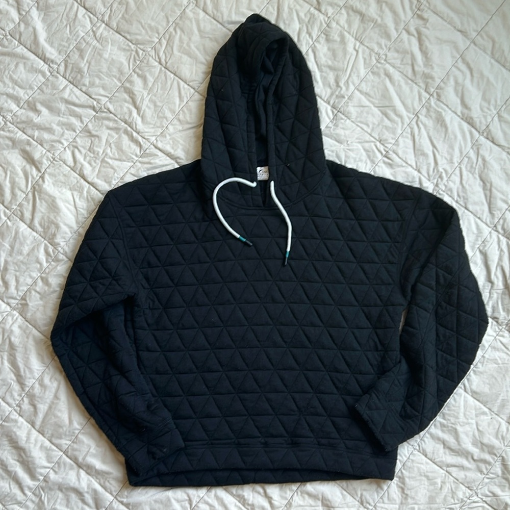 Zyia Active Quilted Hoodie, black, size XL